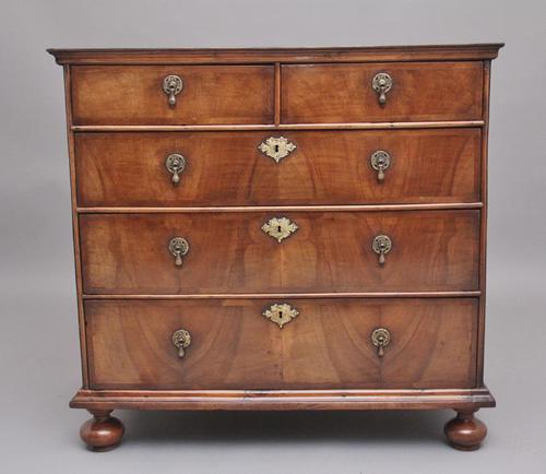 18th Century Walnut Chest of Drawers from the Georgian Period (1 of 11)