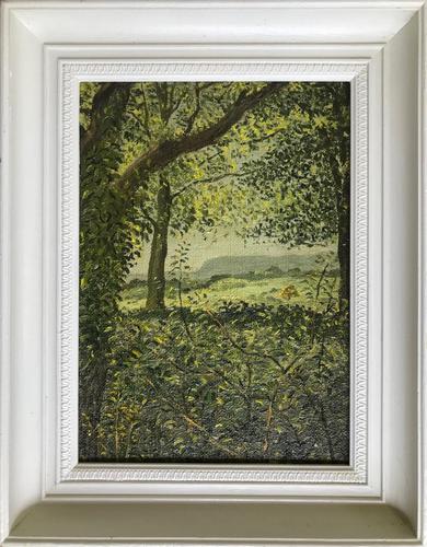 Original Oil on Board 'Summer Landscape' by Hugh Griffiths - Signed & Dated 1948 (1 of 1) Original Oil on Board 'Summer Landscape' by Hugh Griffiths - Signed & Dated 1948 (1 of 1)