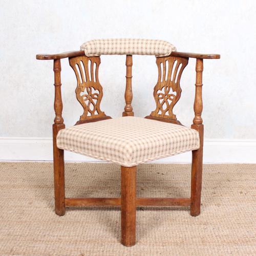 Georgian Corner Elbow Chair Beech (1 of 10) Georgian Corner Elbow Chair Beech (1 of 10)
