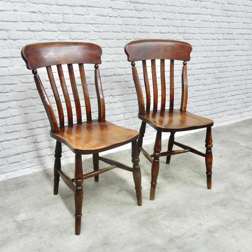 Pair of Windsor Lathback Side Chairs (1 of 5)