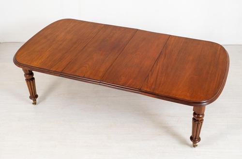 Mahogany William IV  2 Leaf Extending Dining Table (1 of 7)