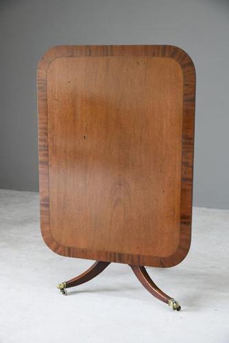 Mahogany Tilt Top Breakfast Table (1 of 12) Mahogany Tilt Top Breakfast Table (1 of 12)