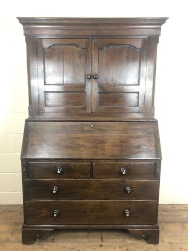 Antique 18th Century Welsh Oak Two Stage Bureau Cupboard (1 of 15) Antique 18th Century Welsh Oak Two Stage Bureau Cupboard (1 of 15)