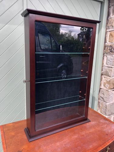 Mahogany Glazed Shop Display Cabinet (1 of 5) Mahogany Glazed Shop Display Cabinet (1 of 5)