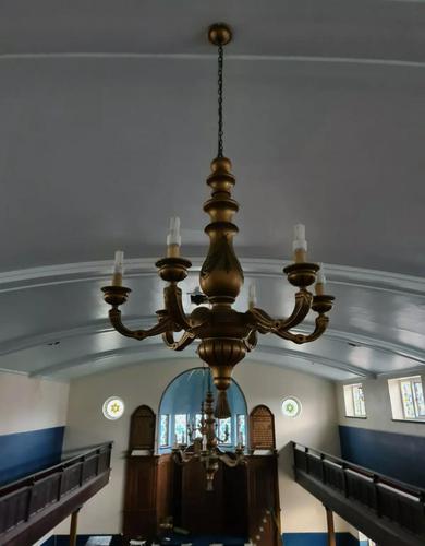 Salvaged Reclaimed Lighting Light Fittings Judaica Synagogue (1 of 6)