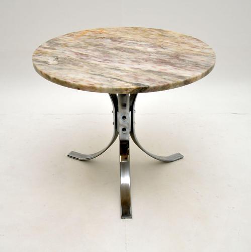 1960's Vintage Marble & Chrome Coffee Table (1 of 8) 1960's Vintage Marble & Chrome Coffee Table (1 of 8)