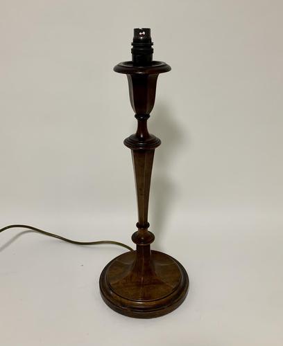 Antique Mahogany Table Lamp (1 of 11)