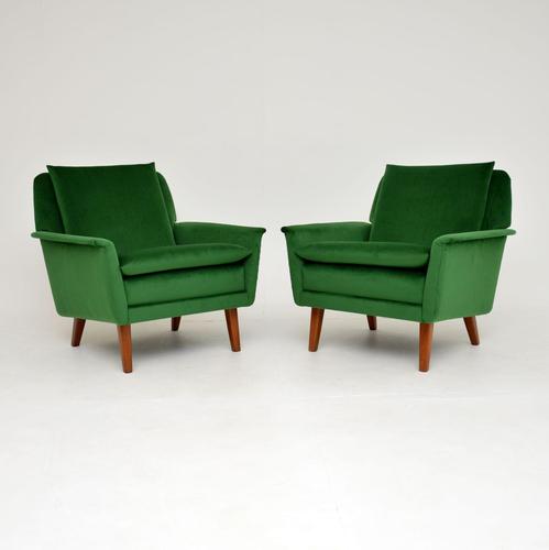 1960's Pair of Swedish Armchairs by Folke Ohlsson for Dux (1 of 7) 1960's Pair of Swedish Armchairs by Folke Ohlsson for Dux (1 of 7)