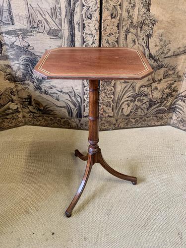 Georgian Tilt Top Mahogany Occasional Table (1 of 6)