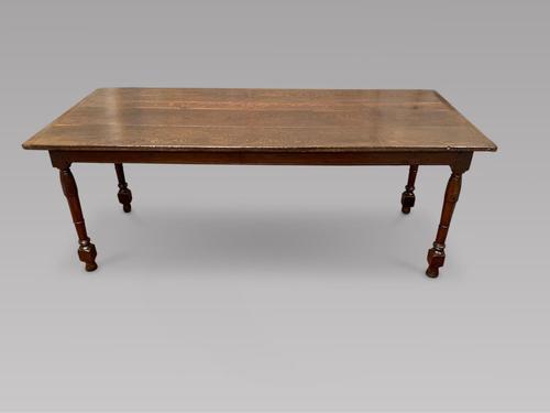 Superb Late 18th Century Oak Farmhouse Table (1 of 4)