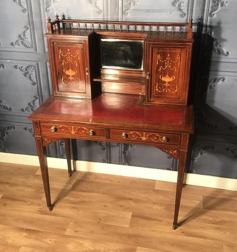 Edwardian Inlaid Rosewood Desk (1 of 23)