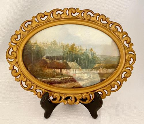 Small Scottish Oil on Board. c1910 (1 of 7) Small Scottish Oil on Board. c1910 (1 of 7)