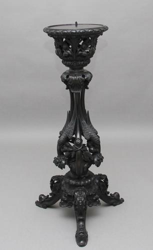 19th Century carved mahogany jardinere (1 of 10) 19th Century carved mahogany jardinere (1 of 10)