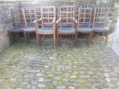 Heals lattice back set of chairs . (1 of 6) Heals lattice back set of chairs . (1 of 6)