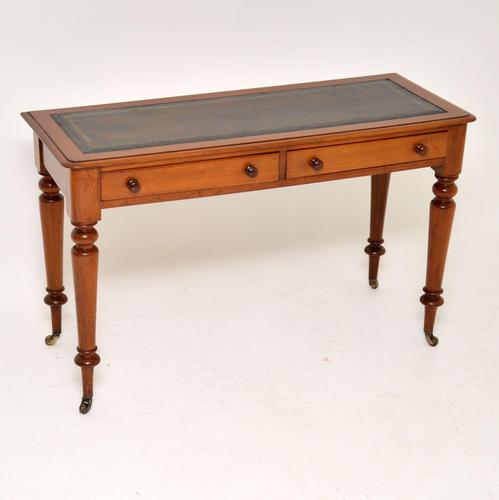 Antique Victorian Mahogany Writing Table / Desk (1 of 9)