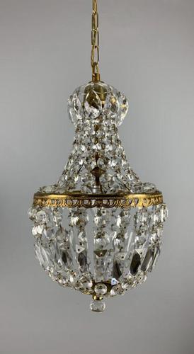 Early 20th Century Bag Chandelier, Ceiling Light, Rewired (1 of 12) Early 20th Century Bag Chandelier, Ceiling Light, Rewired (1 of 12)