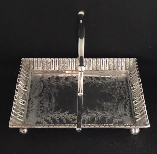 Very Good Victorian Silver Plated Cake / Bread Basket 'The Chelsea' (1 of 6) Very Good Victorian Silver Plated Cake / Bread Basket 'The Chelsea' (1 of 6)