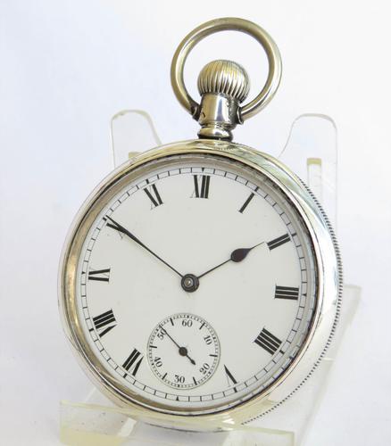 Antique Silver Waltham Pocket Watch 1912 (1 of 4)