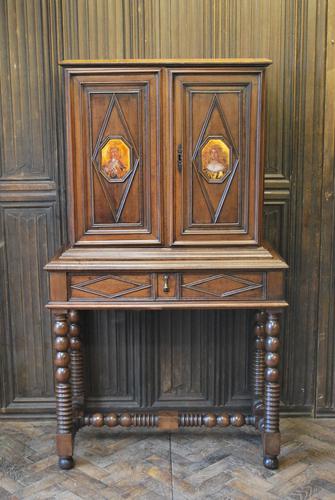 French Walnut Cabinet on Stand (1 of 11) French Walnut Cabinet on Stand (1 of 11)