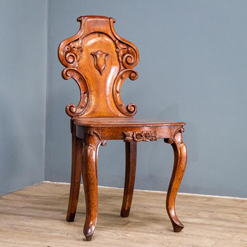 Victorian Carved Back Chair (1 of 9) Victorian Carved Back Chair (1 of 9)