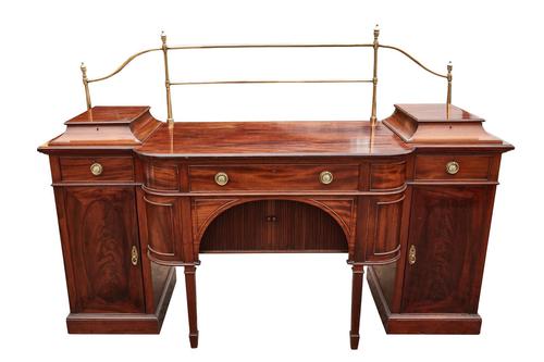 Magnificent Large Antique Mahogany Sideboard (1 of 4)