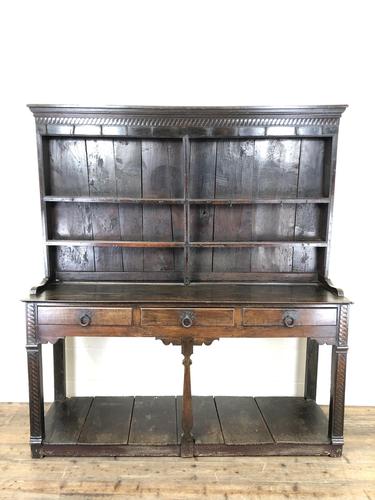 Antique 18th Century Welsh Oak Pot Board Dresser (1 of 26)