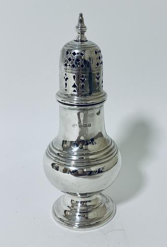 Antique Solid Sterling Silver Sugar Caster (1 of 11)