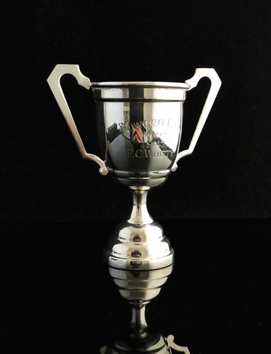 Vintage Sterling Silver Trophy Cup, 1940s (1 of 10)