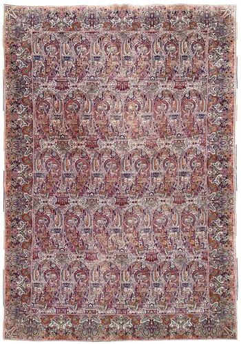Antique Kirman Carpet (1 of 10) Antique Kirman Carpet (1 of 10)