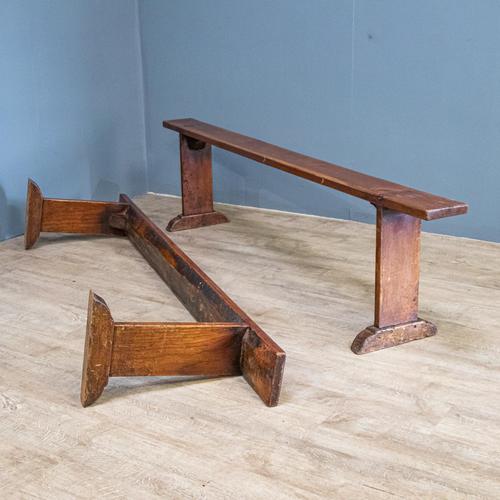 Pair of Cherrywood Benches (1 of 13) Pair of Cherrywood Benches (1 of 13)