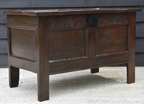 Handsome 17th Century Small Proportioned Oak Panelled Coffer c.1680 (1 of 13) Handsome 17th Century Small Proportioned Oak Panelled Coffer c.1680 (1 of 13)