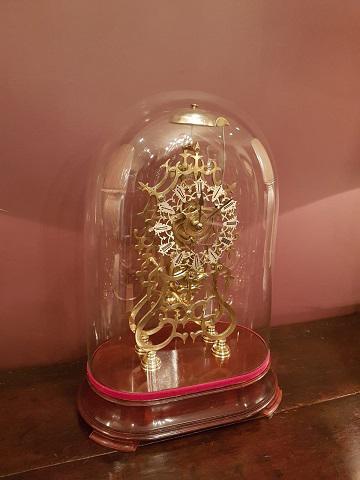 Fine Antique Single Fusee passing Strike Skeleton Clock (1 of 5)