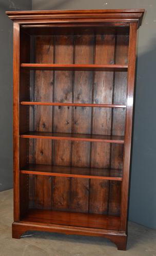 Victorian Mahogany Open Bookcase (1 of 4)