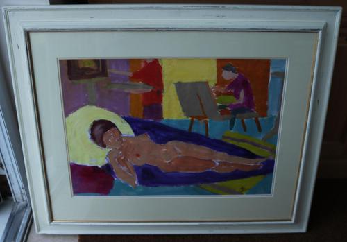 Reclining Nude by Akos Biro (1 of 7) Reclining Nude by Akos Biro (1 of 7)