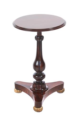 Late Regency Rosewood & Carved Lamp / Wine Table (1 of 5) Late Regency Rosewood & Carved Lamp / Wine Table (1 of 5)