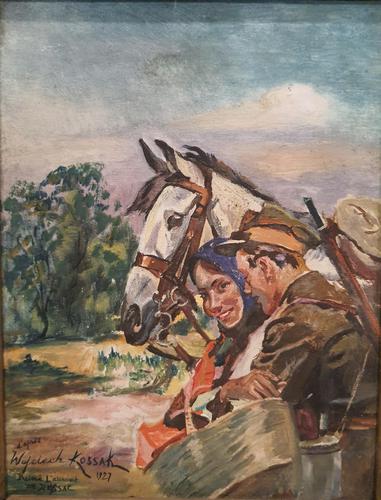 Stunning Oil Painting by Wojciech Kossak (1 of 4) Stunning Oil Painting by Wojciech Kossak (1 of 4)