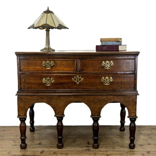 Georgian Antique Oak Side Table (1 of 11) Georgian Antique Oak Side Table (1 of 11)