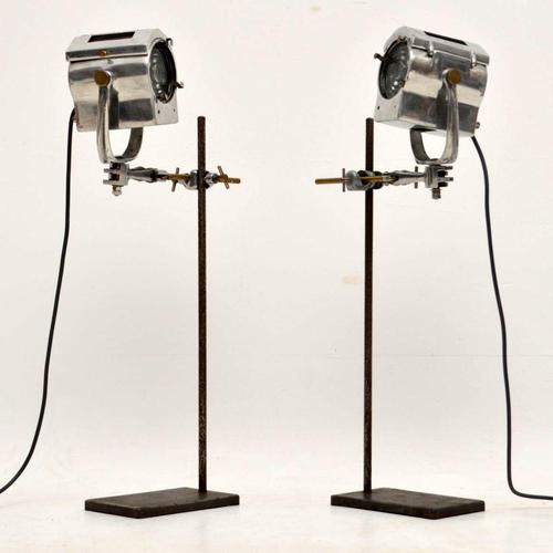 1950’s Pair of Vintage Spotlights / Table Lamps (1 of 15)