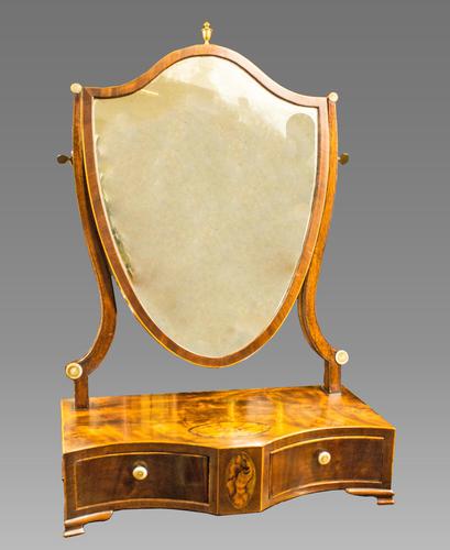 18th Century Sheraton Mahogany Toilet Mirror (1 of 10) 18th Century Sheraton Mahogany Toilet Mirror (1 of 10)