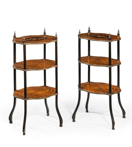 Pair of Late 19th Century Etagères (1 of 6) Pair of Late 19th Century Etagères (1 of 6)