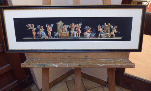 Watercolour Mischievous Putti Listed Artist E P Fenderico (1 of 14) Watercolour Mischievous Putti Listed Artist E P Fenderico (1 of 14)