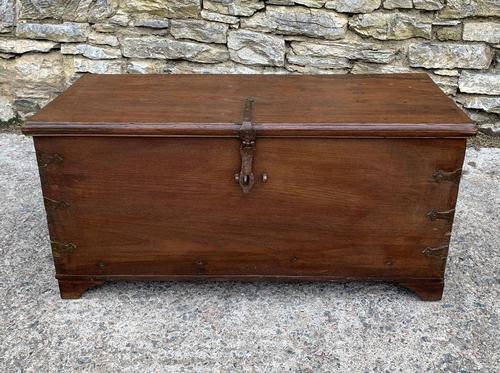 Large Antique Anglo Indian Trunk (1 of 26) Large Antique Anglo Indian Trunk (1 of 26)