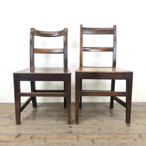 Two Antique Welsh Farmhouse Chairs (m-1255) (1 of 9)