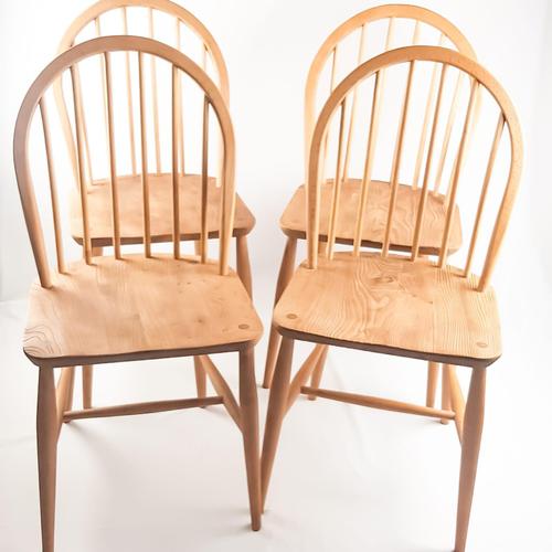 Set of Four Ercol Windsor Chairs (1 of 8)