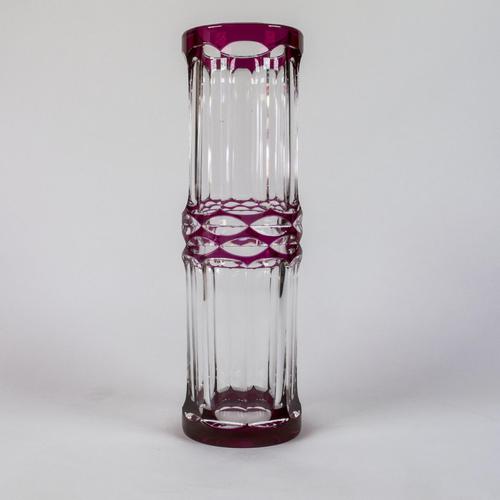 Val St.Lambert Crystal Vase (1 of 3)