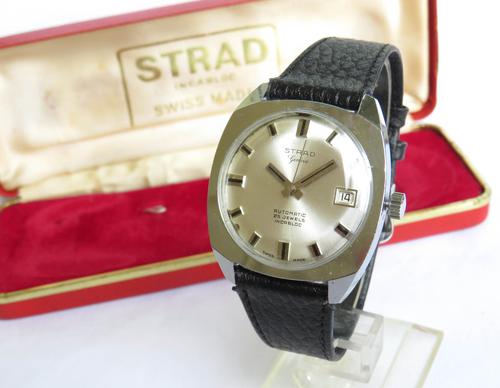 Gents 1960s Strad Wrist Watch (1 of 5)