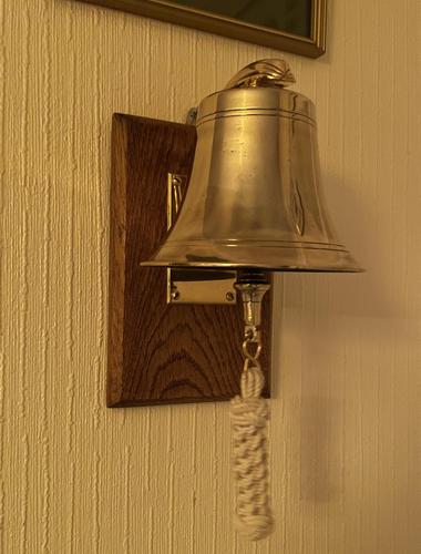 Art Deco Wall Hanging Bell (1 of 5)