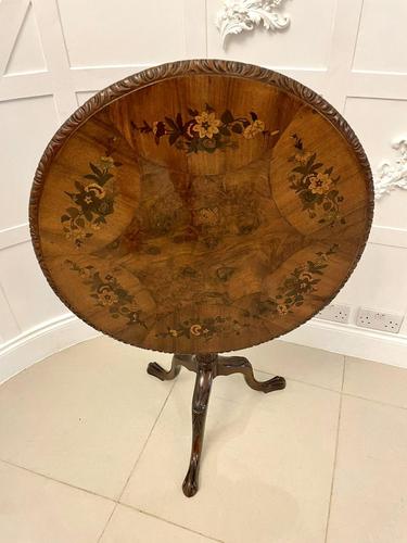 Antique Victorian Quality Burr Walnut Marquetry Inlaid Centre Table (1 of 10) Antique Victorian Quality Burr Walnut Marquetry Inlaid Centre Table (1 of 10)
