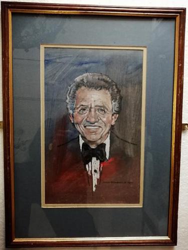 Pastel & Watercolour Portrait of the singer Tony Bennett (1 of 3) Pastel & Watercolour Portrait of the singer Tony Bennett (1 of 3)