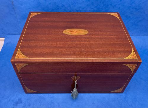 Edwardian Sheraton  Revival Mahogany Box (1 of 10)